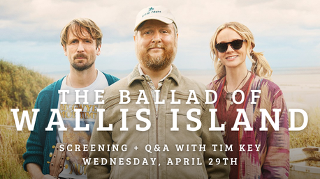 People commemorating the documentary festival 2021