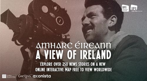 People commemorating the documentary festival 2021