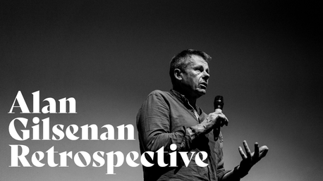 People commemorating the documentary festival 2021