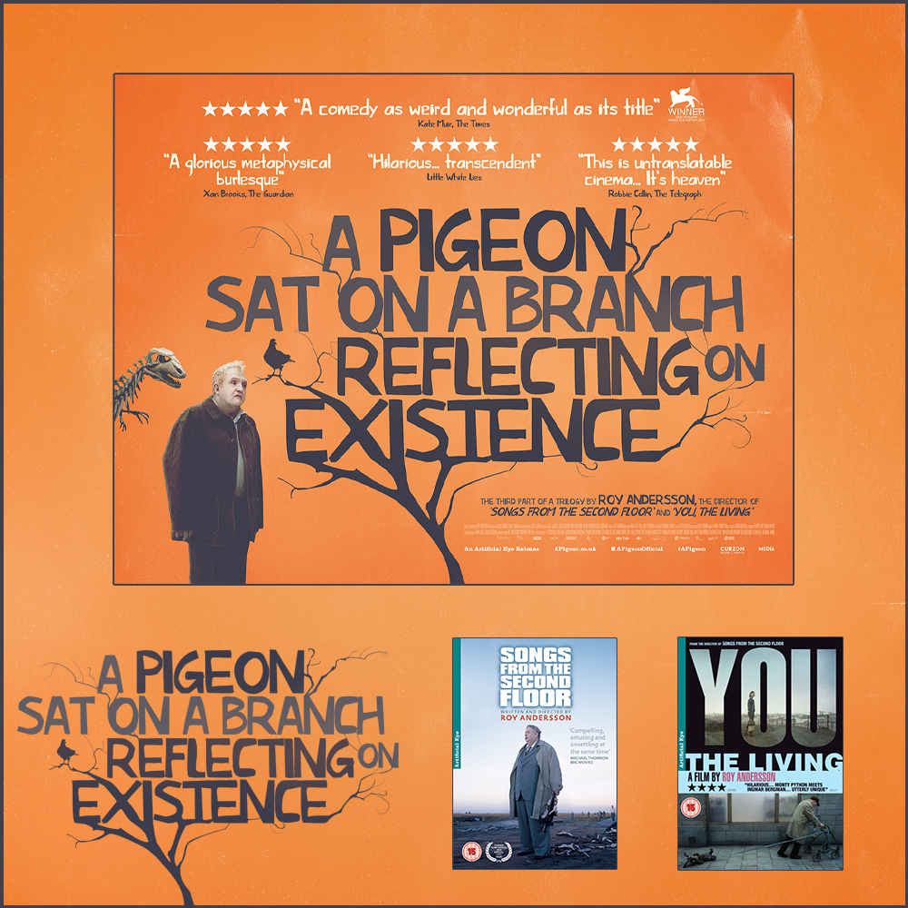 A pigeon sat on a branch reflecting on existence trilogy Irish Film Institute Competition Win A Prize Bundle For A Pigeon Sat On A Branch Reflecting On Existence